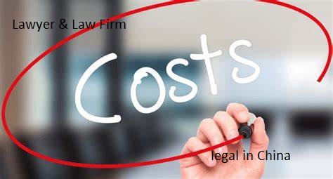 lawyer cost in China